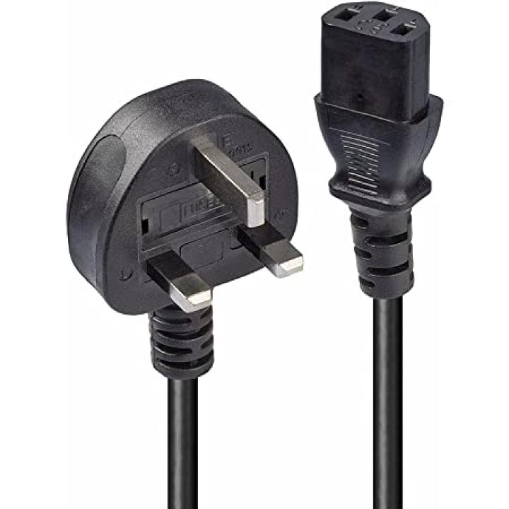 ingiliz - Amerikan uçlu Power Güç Kablosu Bilgisayar Monitör 1,5mt BS1363 (UK)