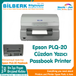 Epson PLQ-20 Dot matrix Wallet Printer – Nokta Vuruşlu Cüzdan Yazıcı - Passbook Serial. Parallel and USB Printer