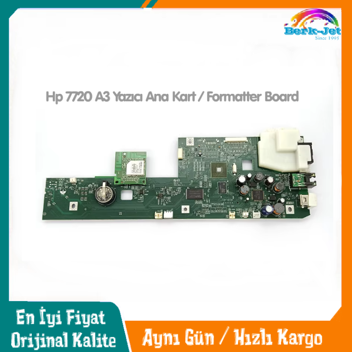 Formatter Main Board PCB Board Y0S18-60010 fits for HP 7720 Printer Accessories Yazıcı Ana Kartı